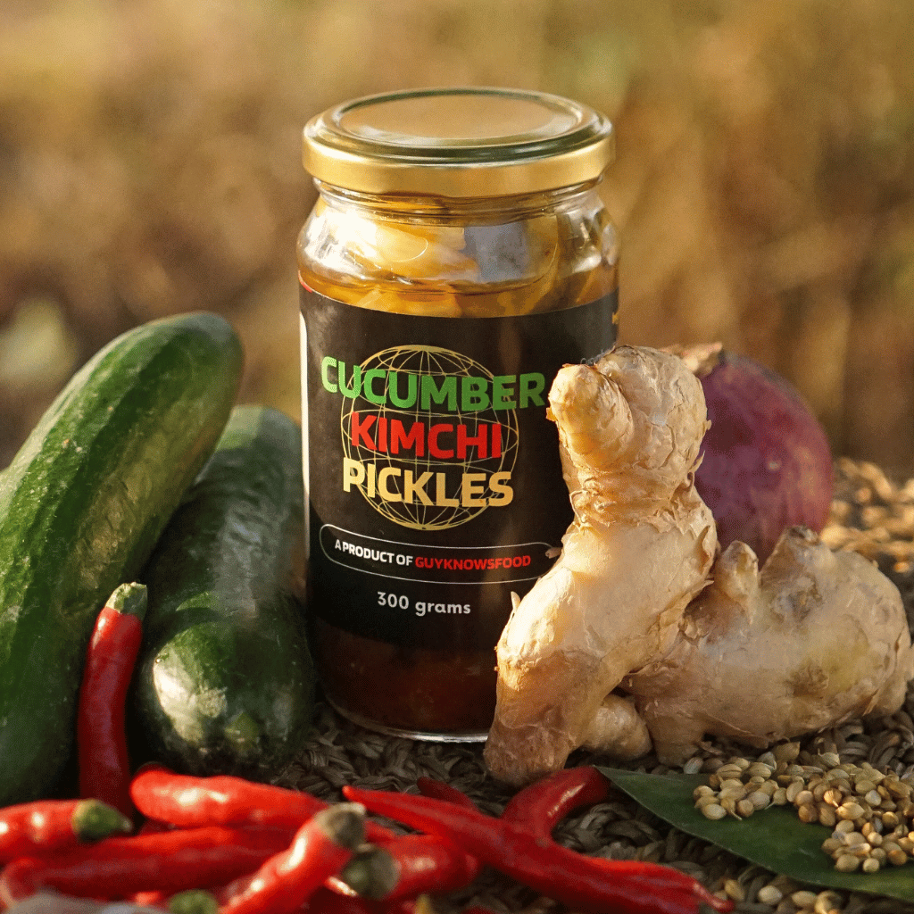 Cucumber Kimchi Pickles