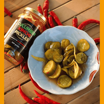 Cucumber Kimchi Pickles