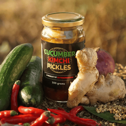 Cucumber Kimchi Pickles