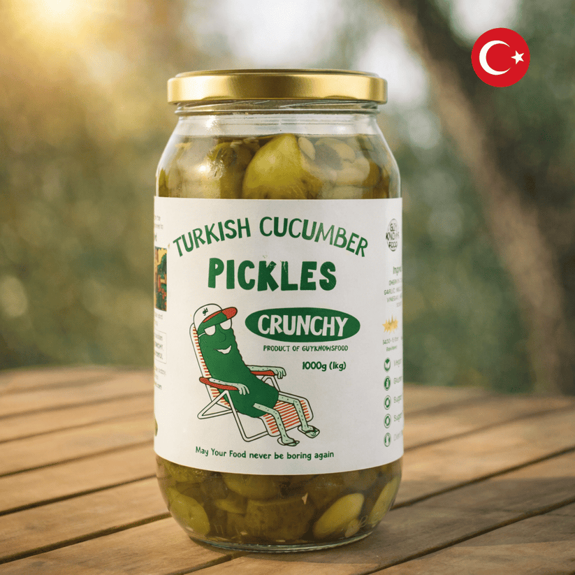 Turkish Cucumber Pickles (1000g) – Guy Knows Food